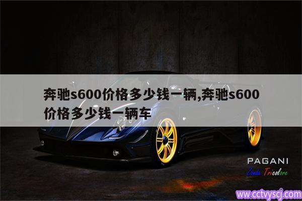 奔驰s600价格多少钱一辆,奔驰s600价格多少钱一辆车 
